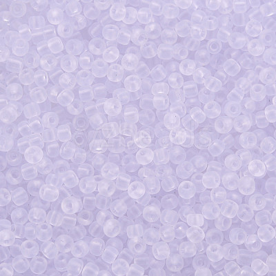 8/0 Transparent Glass Seed Beads SEED-S048-H-012-1