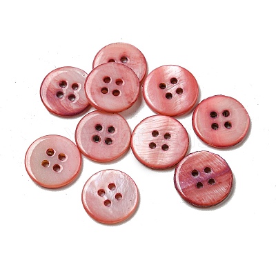 Freshwater Shell Buttons SHEL-C005-02A-1