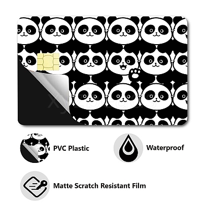 PVC Plastic Waterproof Card Stickers DIY-WH0432-050-1