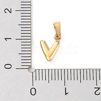 316L Surgical Stainless Steel Charms STAS-G315-01G-V-1