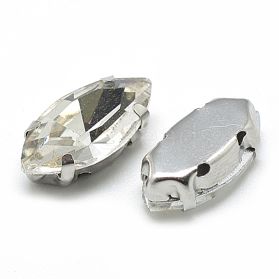 Sew on Rhinestone RGLA-T034-4x8mm-01-1