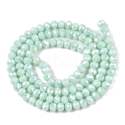 Electroplate Glass Beads Strands LS-EGLA-A044-P3mm-B14-1