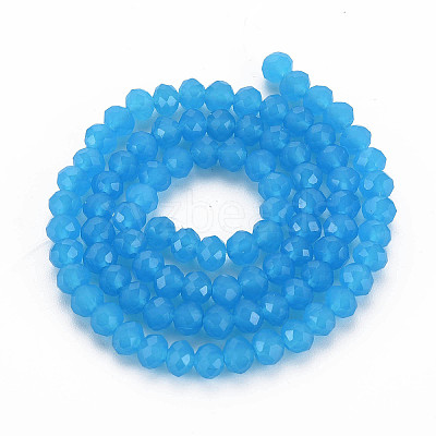 Glass Beads Strands X-EGLA-A044-J6mm-D09-1