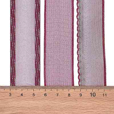 9 Yards 3 Styles Polyester Ribbon SRIB-A014-A07-1