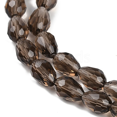 Transparent Glass Beads Strands EGLA-N013-T10mm-D27-1