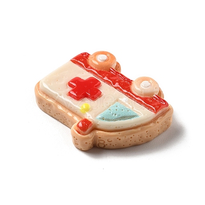 Vehicle Theme Opaque Resin Cabochons RESI-C056-03D-1