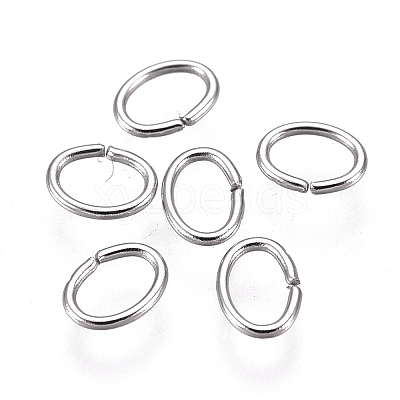 Tarnish Resistant 304 Stainless Steel Open Jump Rings STAS-F250-11P-D-1