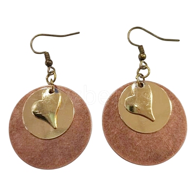 Alloy Dangle Earrings WG4ACD3-01-1