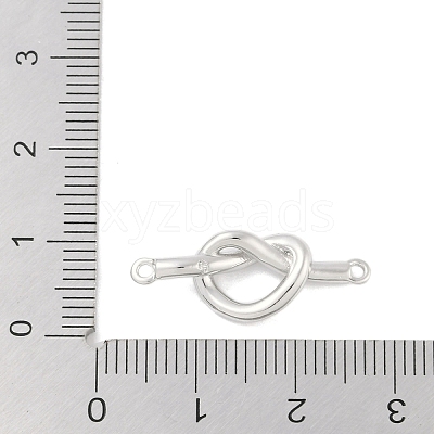 Rack Plating Brass Connector Charms KK-A224-19P-1