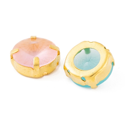 Round Shaped Sew on Rhinestone GLAA-K069-03A-G-1
