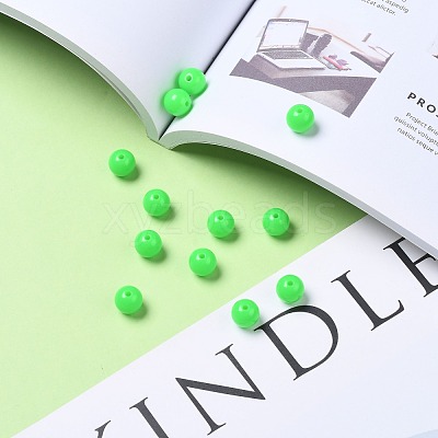 Fluorescent Acrylic Beads MACR-R517-10mm-07-1
