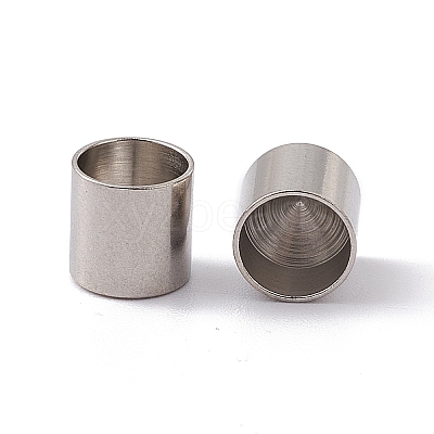 Tarnish Resistant 201 Stainless Steel Cord Ends STAS-G288-01D-P-1