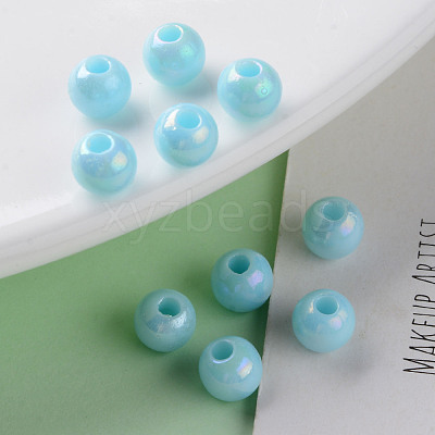 Opaque Acrylic Beads MACR-S370-D6mm-A07-1