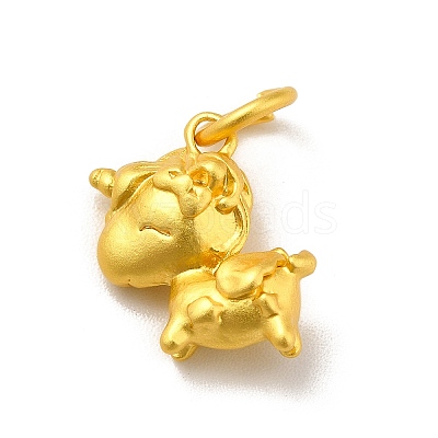 Rack Plating Alloy Pendants PALLOY-E006-26MG-1
