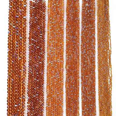 Electroplate Glass Beads Strands EGLA-A044-T3mm-L04-1