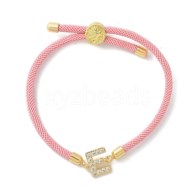 Adjustable Nylon Cord Bracelets X-BJEW-C096-01G-05-1