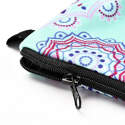 Polyester Tarp Zip Cosmetic Pouches ABAG-G010-04J-1
