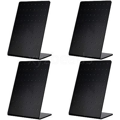 4Pcs Acrylic Earring Displays EDIS-SP0001-04B-1