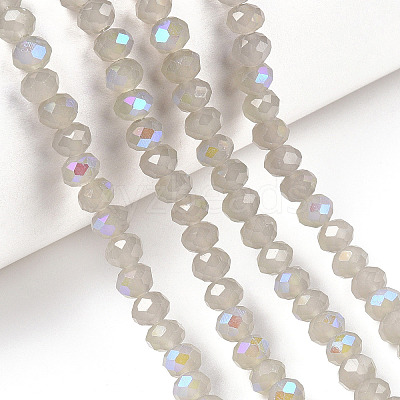 Electroplate Glass Beads Strands LS-EGLA-A034-J6mm-L09-1