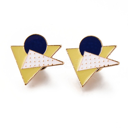 Alloy Enamel Brooches JEWB-N006-011-NR-1