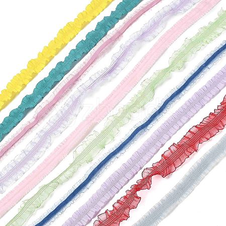 Polyester Elastic Ruffled Decor Cord OCOR-XCP0002-36-1