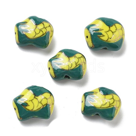 Handmade Porcelain Beads PORC-L079-13-1