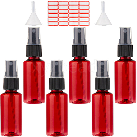Empty Portable Plastic Spray Bottles AJEW-GF0009-72A-02-1