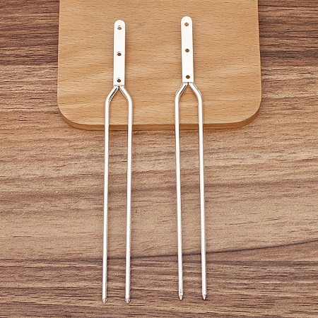 Alloy Hair Stick Findings PW-WG76DB7-01-1