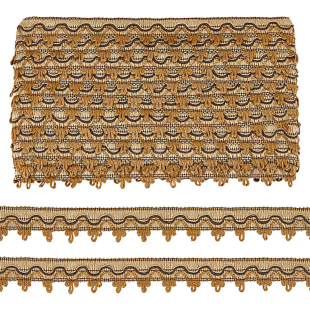 Polyester Braided Ribbons OCOR-WH0112-006B-1