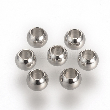 Non-Tarnish 201 Stainless Steel Spacer Beads X-STAS-R071-35-1