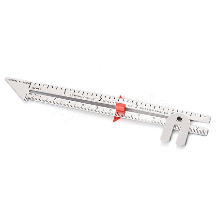 Aluminum Sewing Tools Ruler for Clothes PW-WGDAD14-01-1