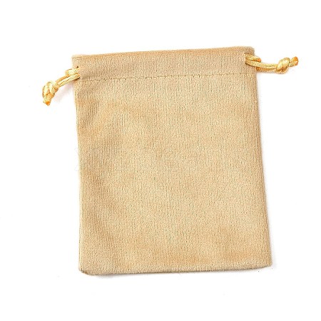 Velvet Jewelry Drawstring Storage Pouches ABAG-P013-02C-09-1