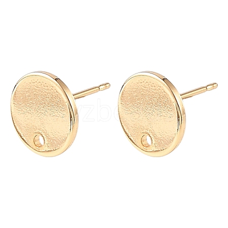 SHEGRACE Brass Stud Earring Findings XGRQ64621-857G-1