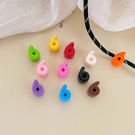 Opaque Acrylic Beads OACR-N163-43G-1