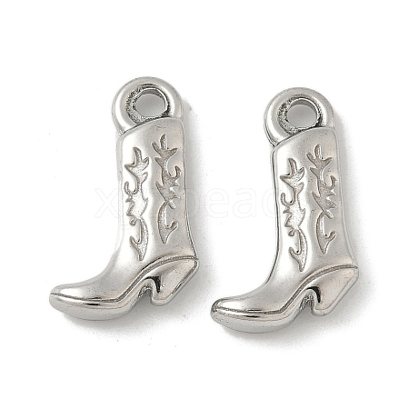 304 Stainless Steel Pendants STAS-D127-09P-1