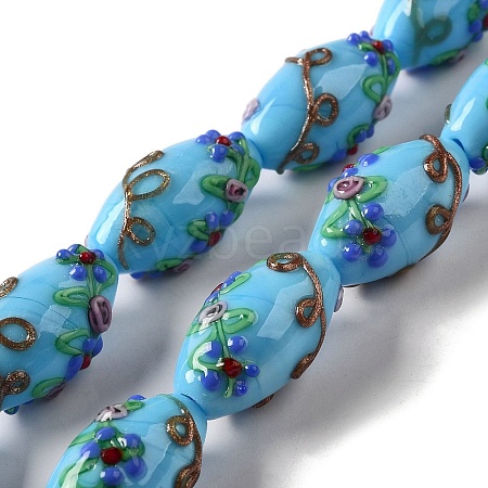 Handmade Lampwork Beads LAMP-J089-D06-A-1