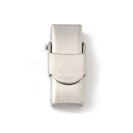 304 Stainless Steel Watch Band Clasps STAS-Z147-35P-02-1