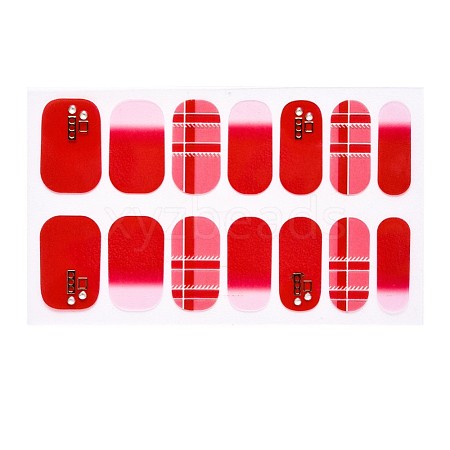 Full Cover Nombre Nail Stickers MRMJ-S060-ZX3202-1