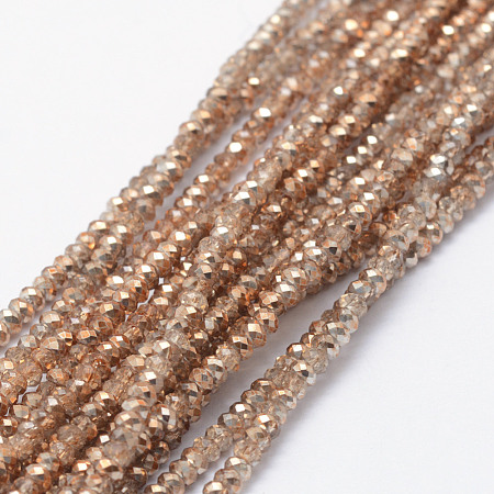 Transparent Glass Beads Strands DGLA-J001-C01-1mm-1