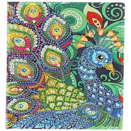 DIY Animal Theme Notebook Diamond Painting Kits DIAM-PW0004-111T-1