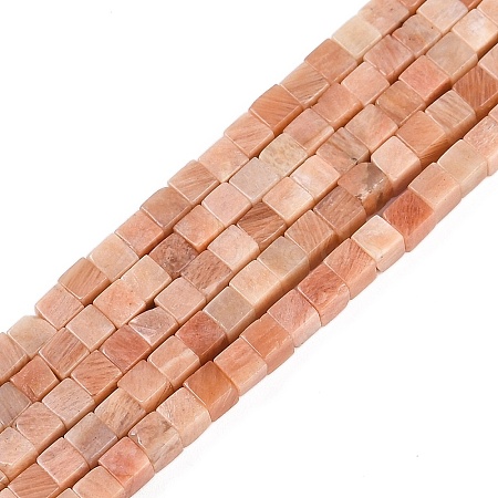 Natural Pink Aventurine Beads Strands G-B129-A11-01-1