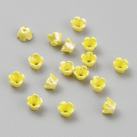 Opaque Resin Bead Caps RESI-CJC0015-29A-1