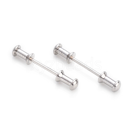 304 Stainless Steel Screw Clasps STAS-F245-01P-1