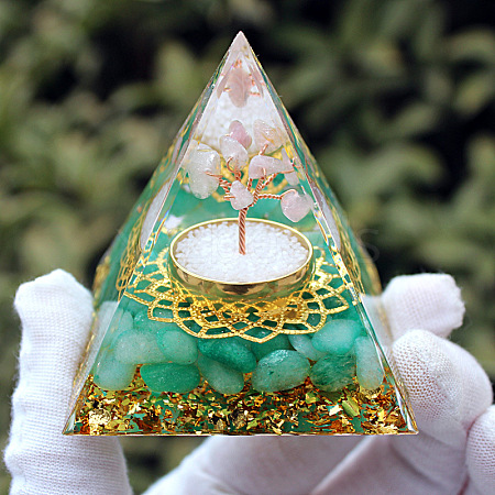 Orgonite Pyramid Resin Energy Generators PW-WG427A5-05-1