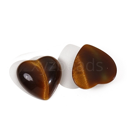 Resin Imitation Tiger Eye Cabochons PW-WG35192-01-1