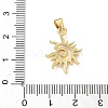 Brass Pendants KK-P330-07G-3