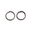 Brass Saw Cut Open Jump Rings KK-G514-01L-B-1