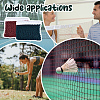 2Pcs 2 Colors Portable Polyester Badminton Net AJEW-NB0006-65-6