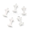 Non-Tarnish 201 Stainless Steel Charms X-STAS-C021-06P-I-1