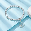 Glass Pearl Beaded Stretch Bracelets BJEW-JB09696-03-2